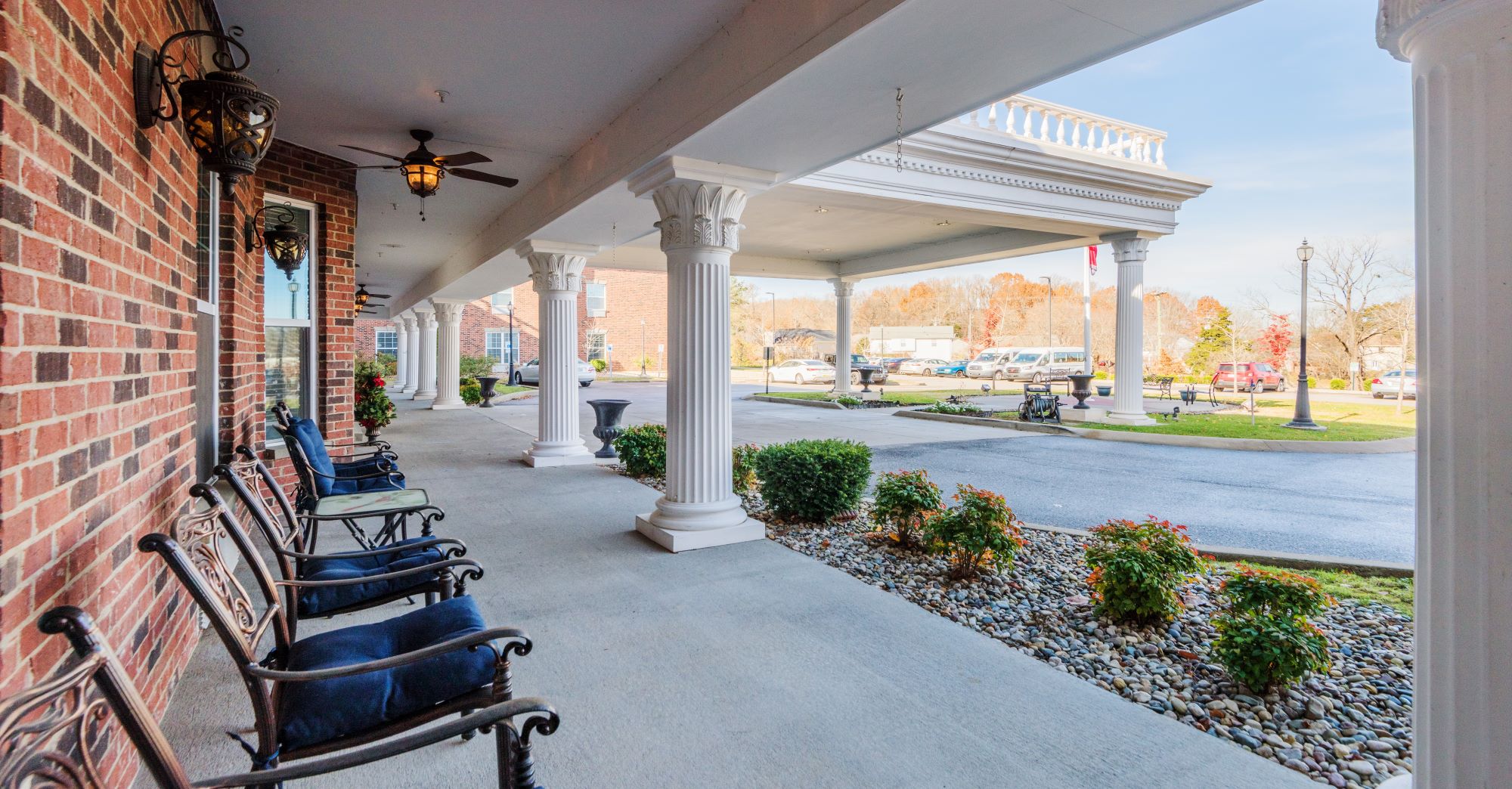 Kempton of Hermitage Community Building Entrance
