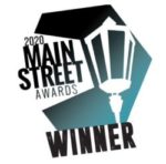 2020 Main Street Award winner logo