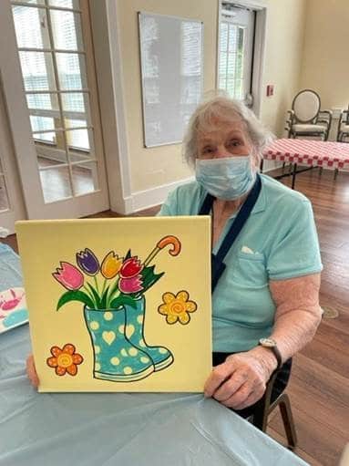 Spring Art with Kathleen!